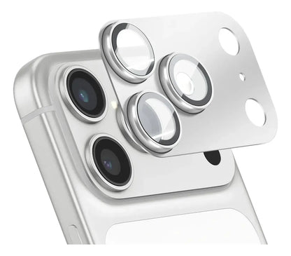 Protector Metálico para Cámara iPhone 18 Pro | Vidrio 9H