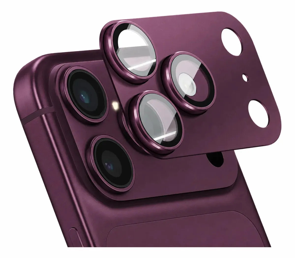 Protector Metálico para Cámara iPhone 18 Pro Max | Vidrio 9H