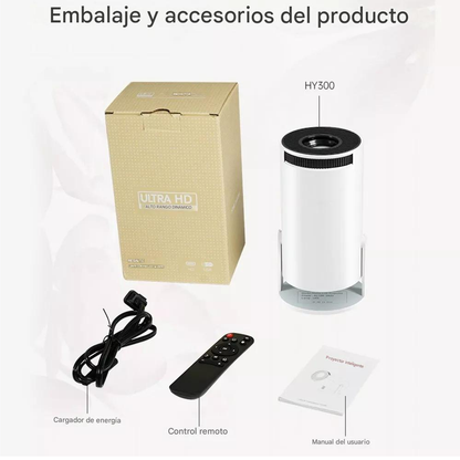 Mini Proyector Hy300 Smart Portátil
