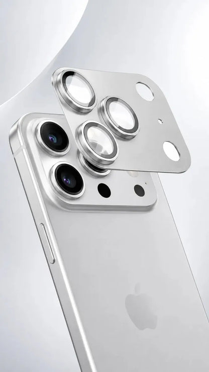 Protector Metálico para Cámara iPhone 18 Pro | Vidrio 9H