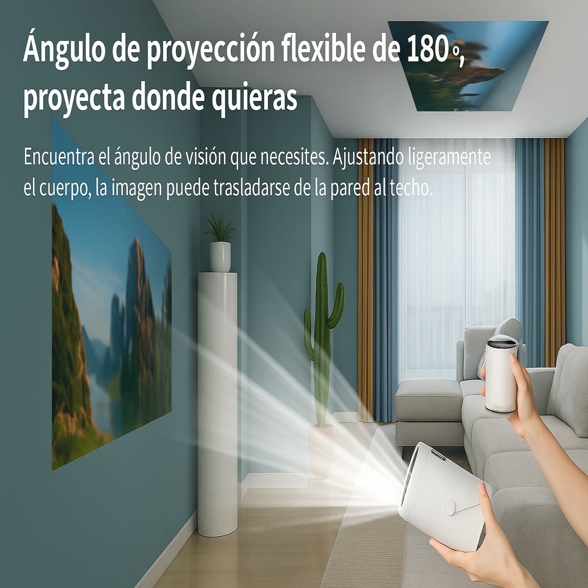 Mini Proyector Hy300 Smart Portátil