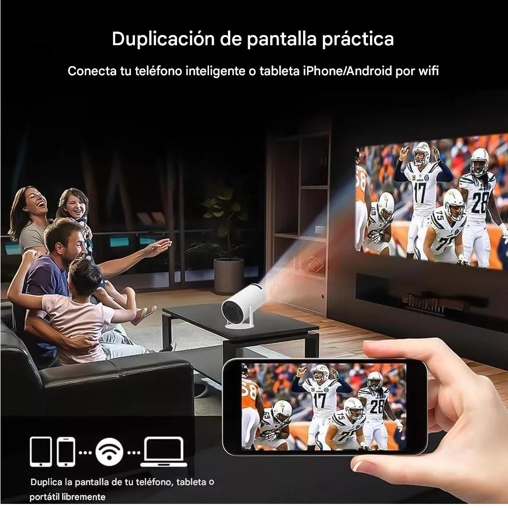 Mini Proyector Hy300 Smart Portátil