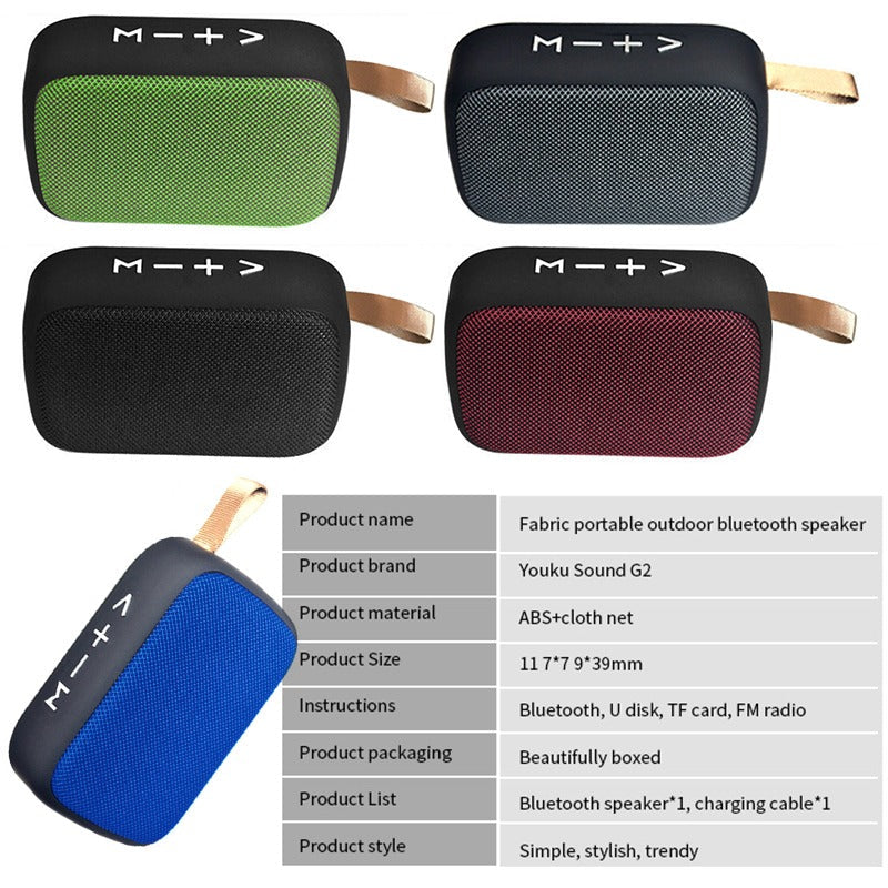 Parlante Portátil Bluetooth Tablepro G2