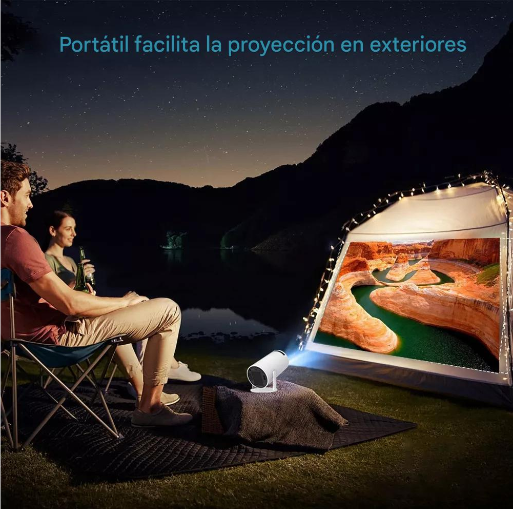 Mini Proyector Hy300 PRO Smart Portátil