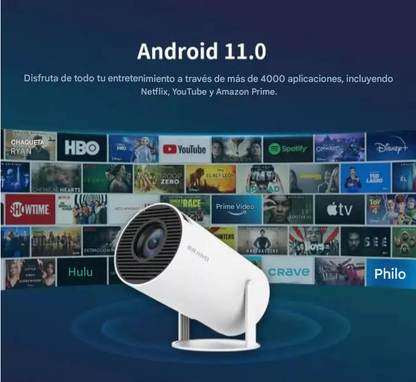 Mini Proyector Hy300 Smart Portátil