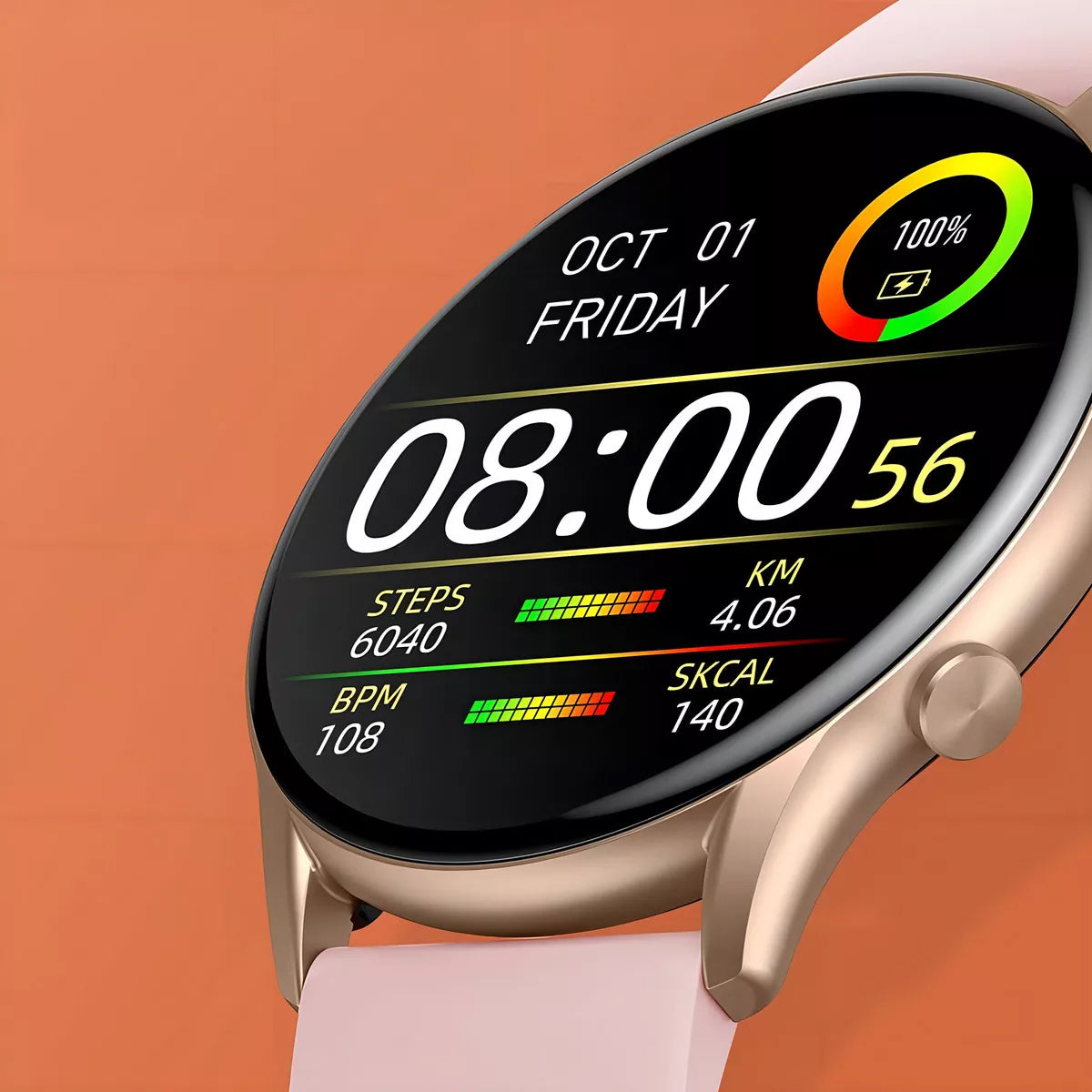 Smartwatch Kieslect Kr Rosado